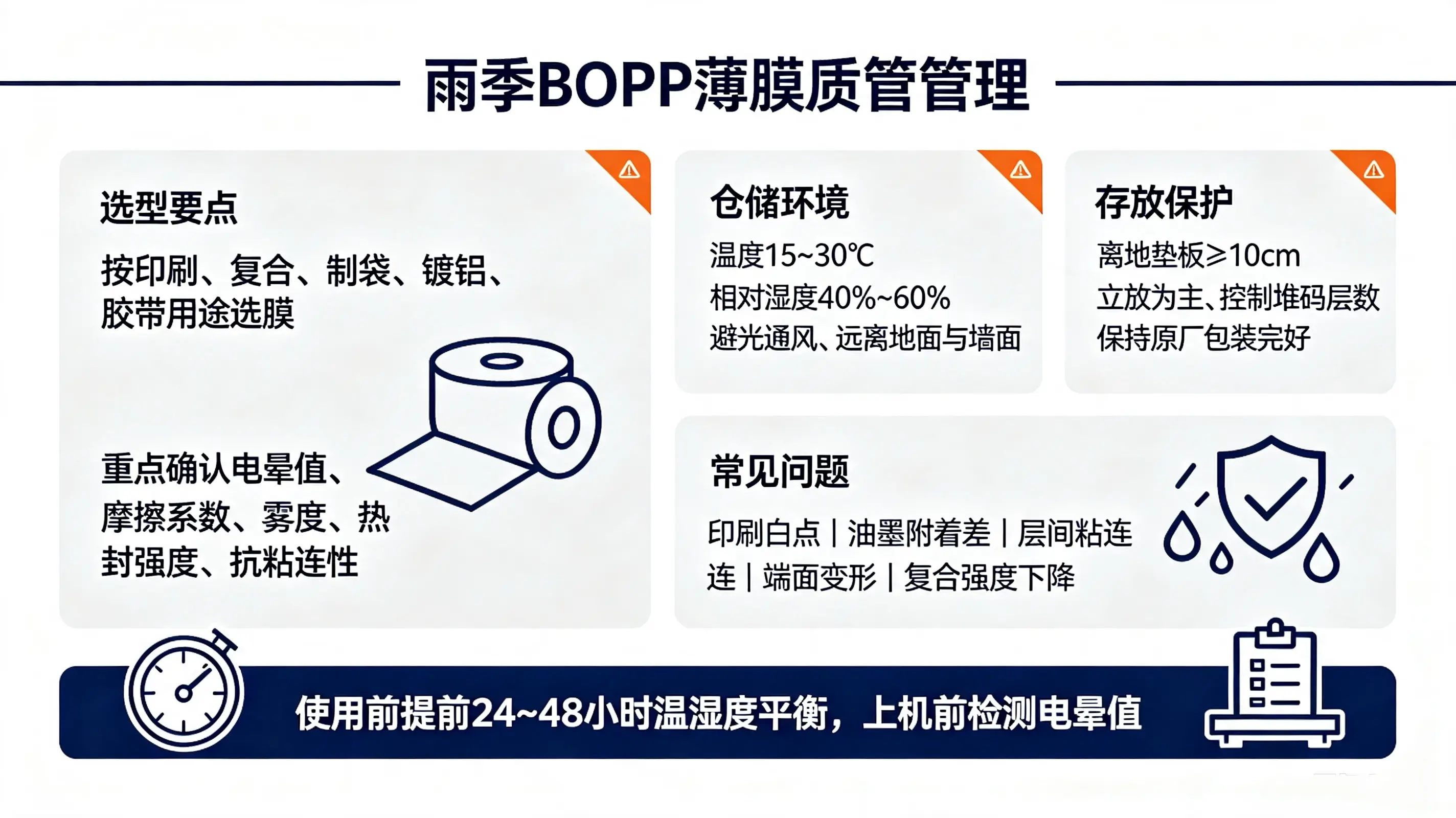 BOPP Film Selection and Storage Guide