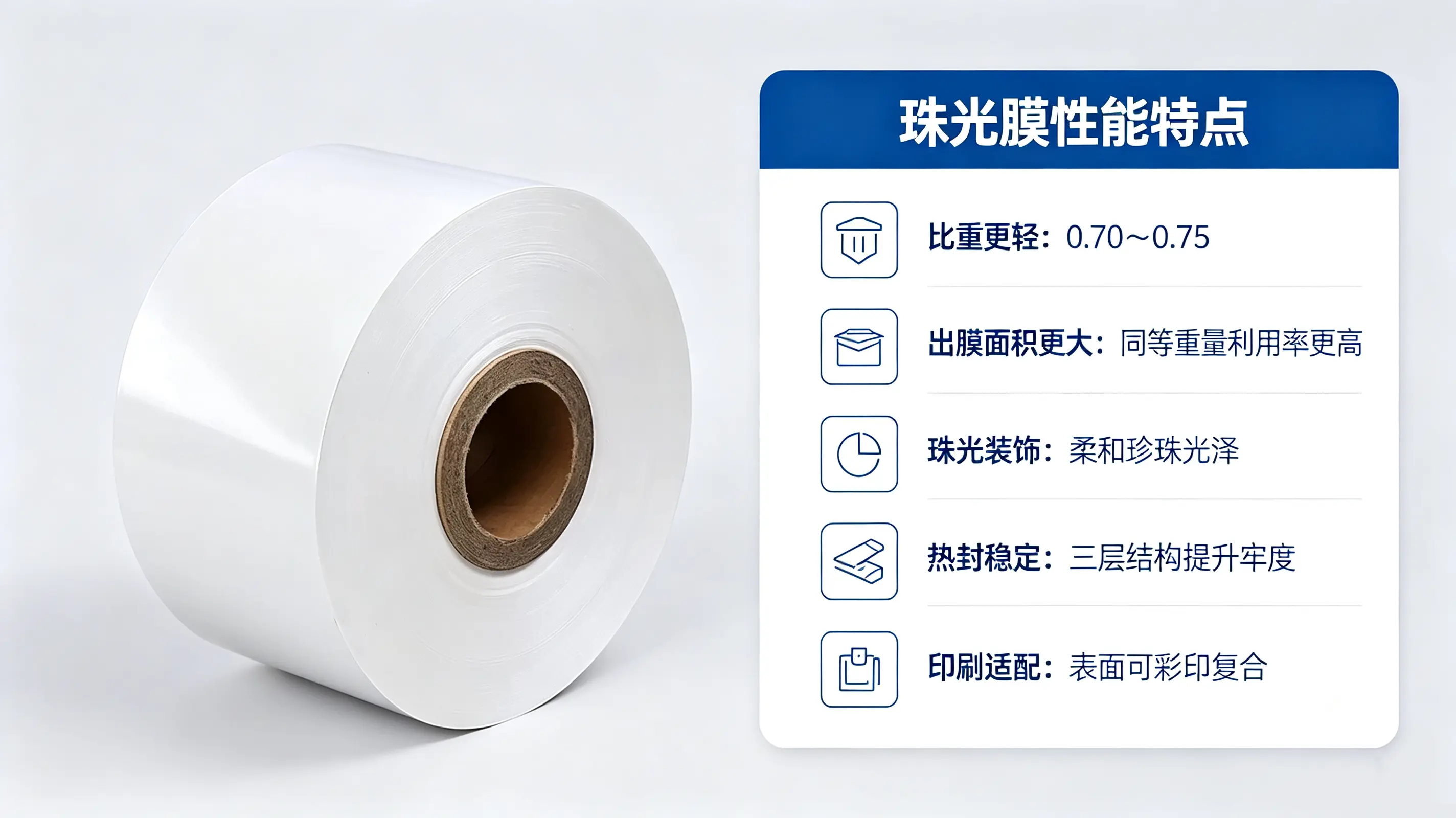 BOPP 珠光膜 Introduction of pearlescent film