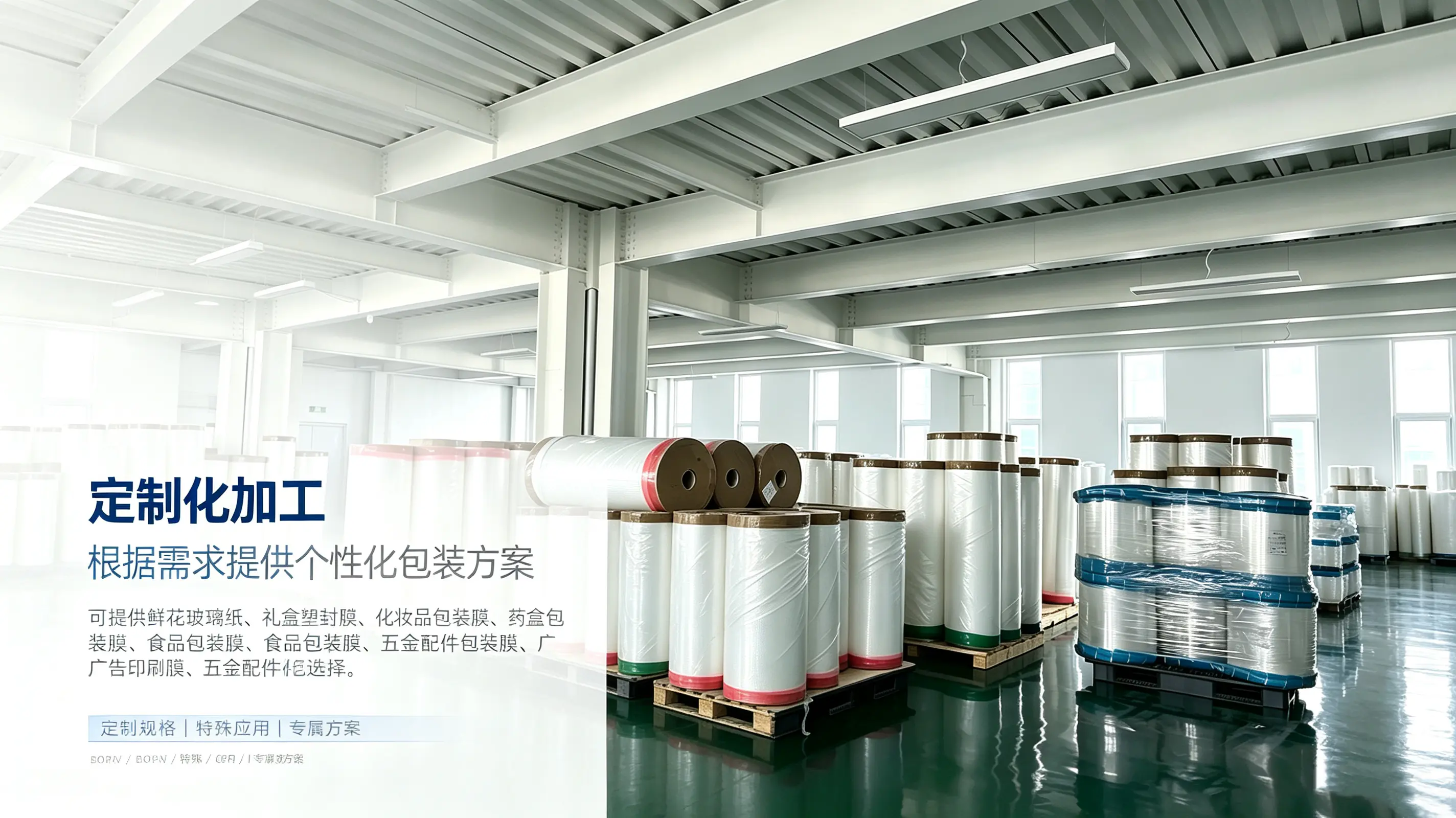 青岛中正 BOPP薄膜 软包装材料 bopp-packaging-film