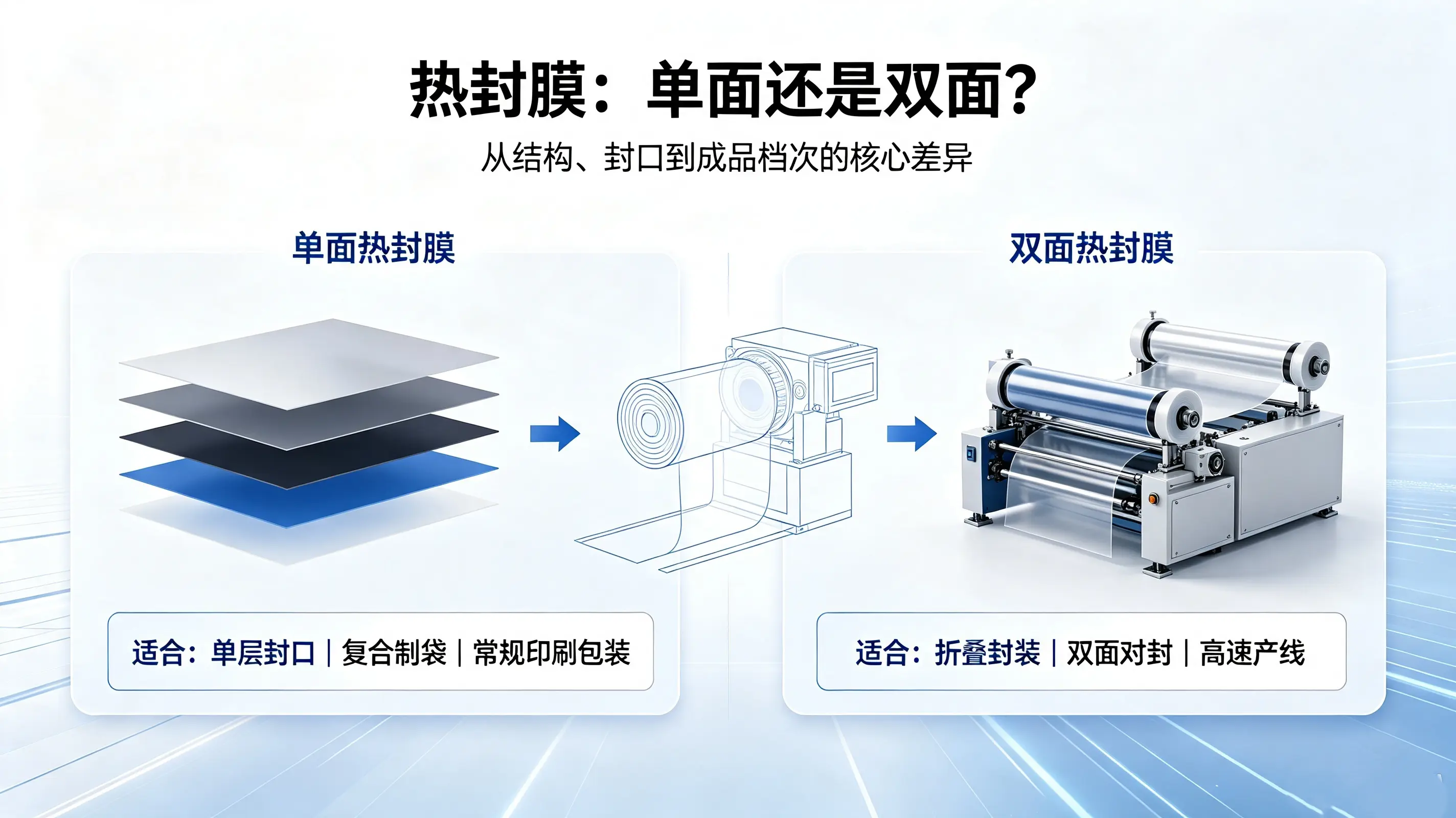 BOPP热封膜挑选指南 Selection Guide for Heat Sealing Film