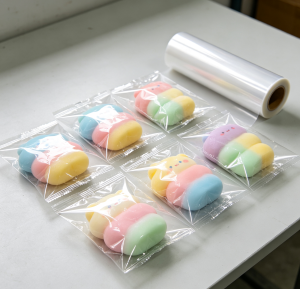Doll toy packaging film