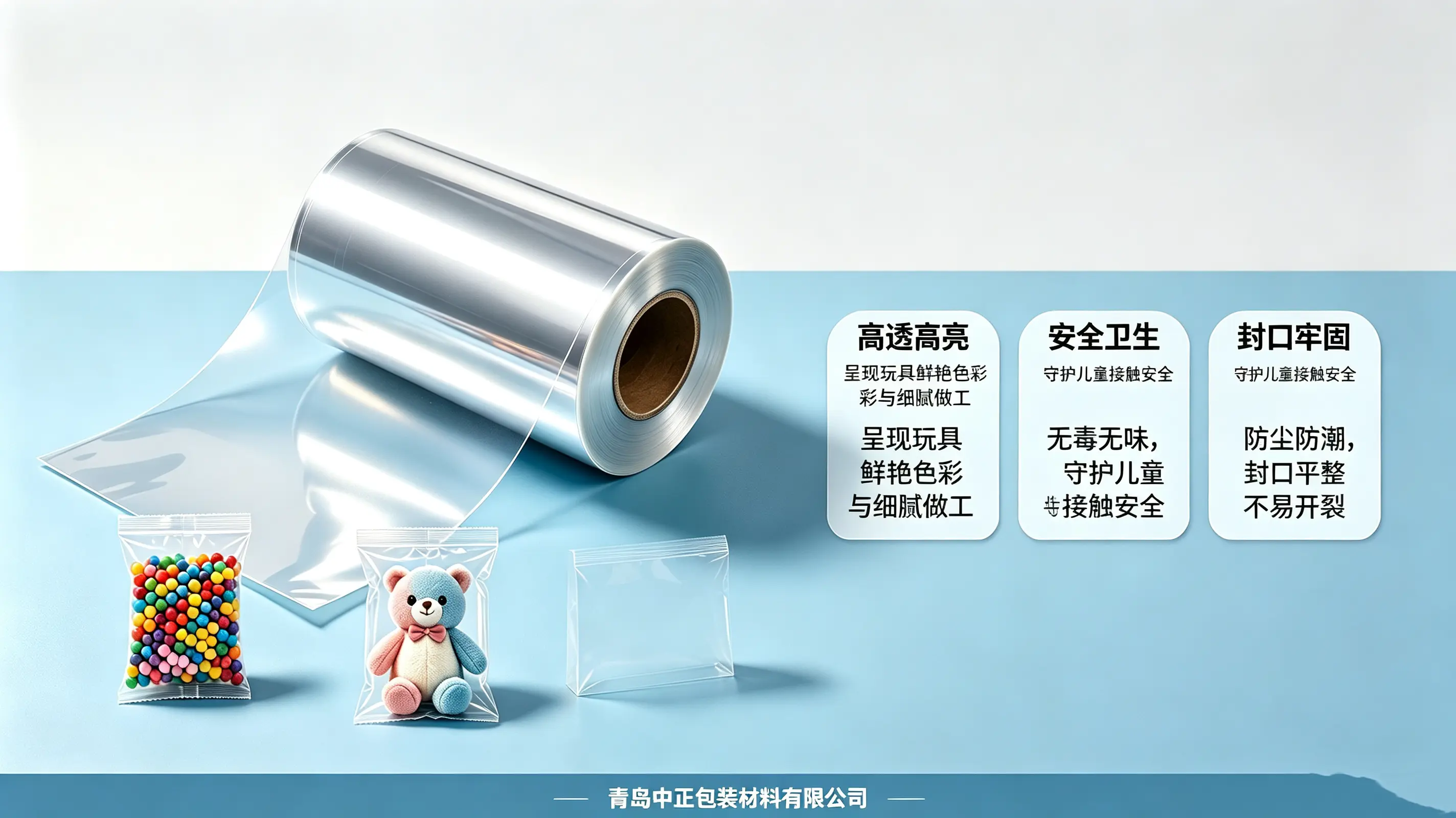 BOPP玩具热封膜 bopp-toy-heat-seal-film