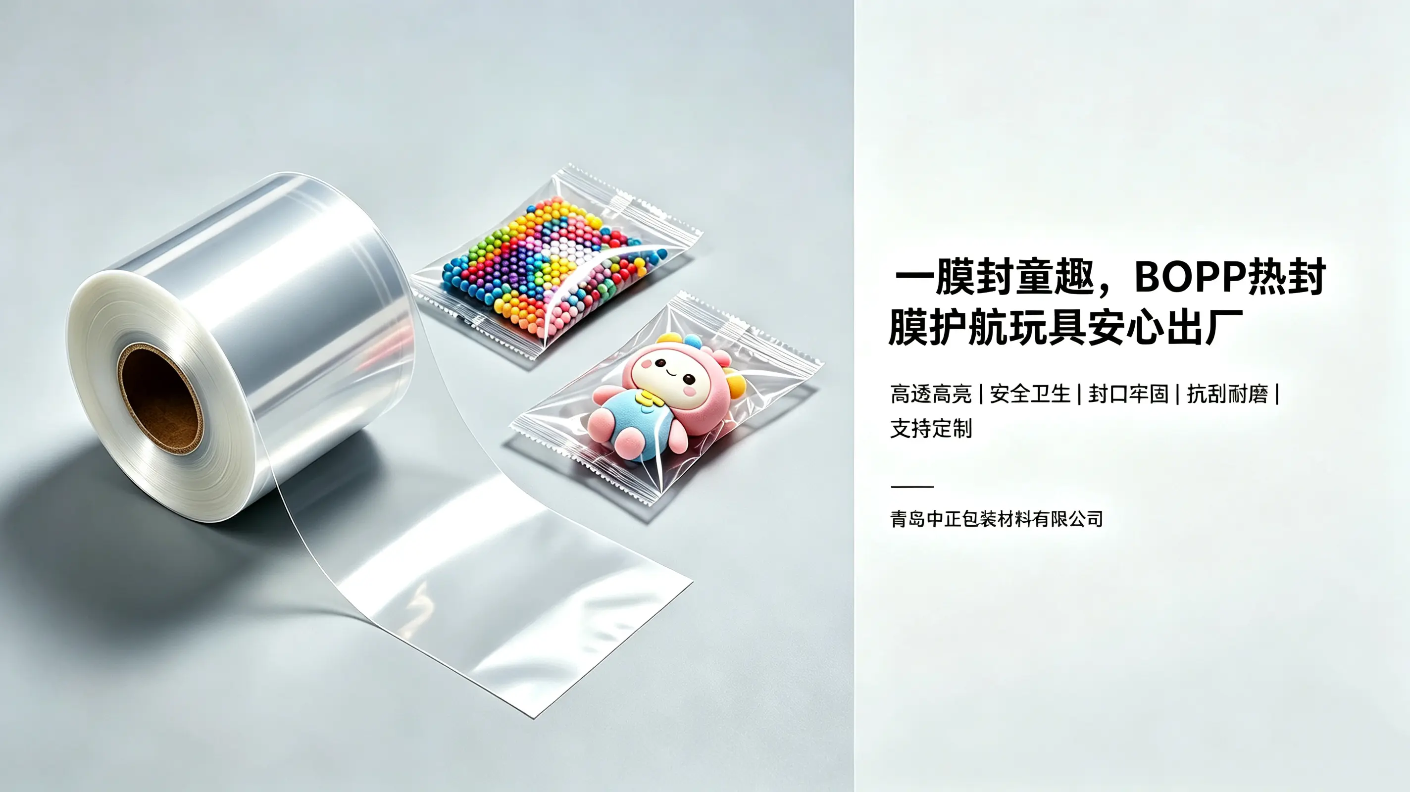 BOPP玩具热封膜 bopp-toy-heat-seal-film